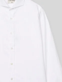 Silbon Camisas De Vestir-Camisa vestir kids puño simple blanca Blanco