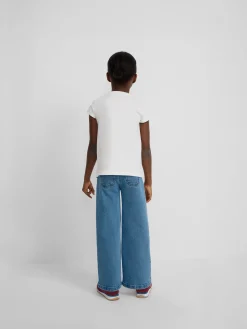 Silbon Camisetas Y Polos-Camiseta girl letras Blanca