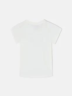 Silbon Camisetas Y Polos-Camiseta girl letras Blanca