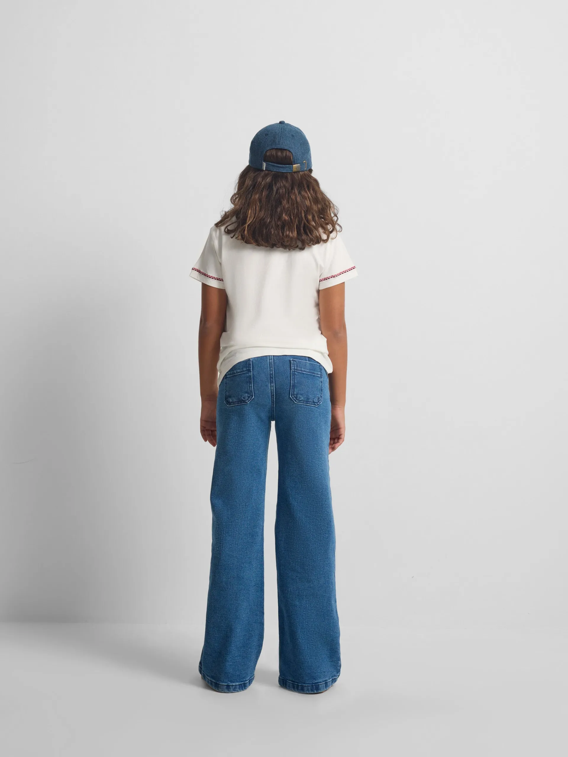 Silbon Camisetas Y Polos-Camiseta girl raqueta etnica multicolor blanca Blanco