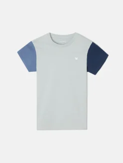 Silbon Camisetas-Camiseta kids mangas colores Verde