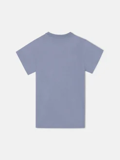 Silbon Camisetas-Camiseta kids minilogo Azul