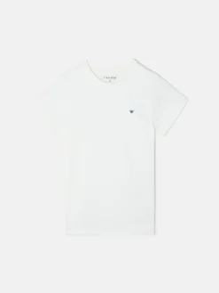 Silbon Camisetas-Camiseta kids minilogo blanca Blanco