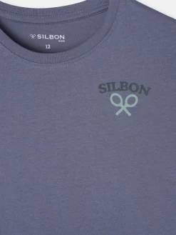 Silbon Camisetas-Camiseta kids picture Azul