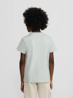 Silbon Camisetas-Camiseta kids raqueta media multicolor Verde