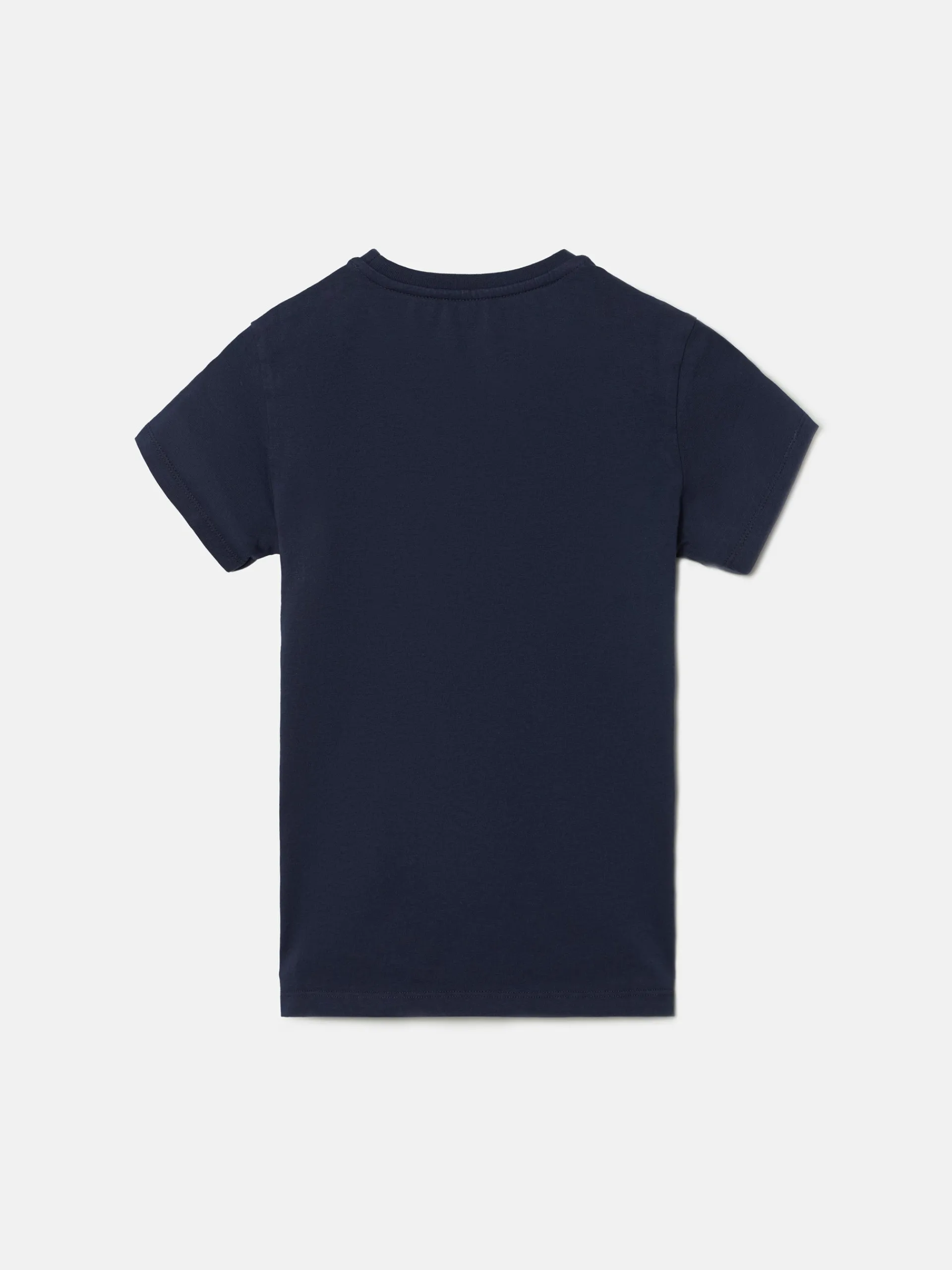 Silbon Camisetas-Camiseta kids raqueta media azul marino Azul marino