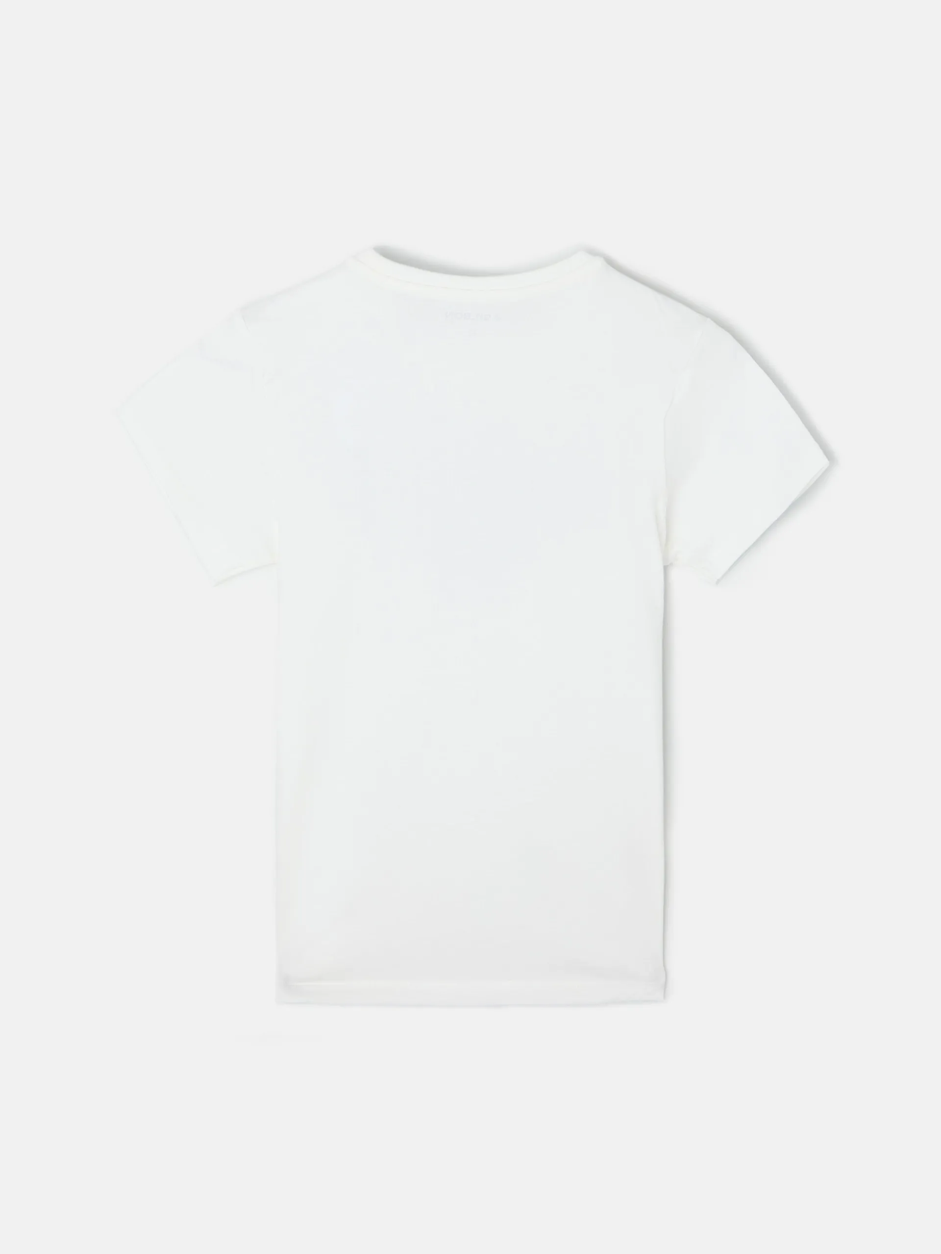 Silbon Camisetas|Chándal-Camiseta kids raqueta media blanca Blanco