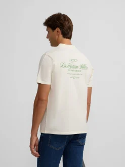 Silbon Smart Casual·Camisetas-Camiseta la maison Crema
