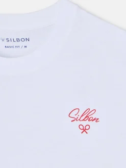 Silbon Smart Casual·Camisetas-Camiseta Le Marais blanca Blanco