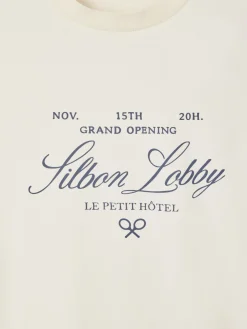 Silbon Smart Casual·Camisetas-Camiseta petit hotel Crema