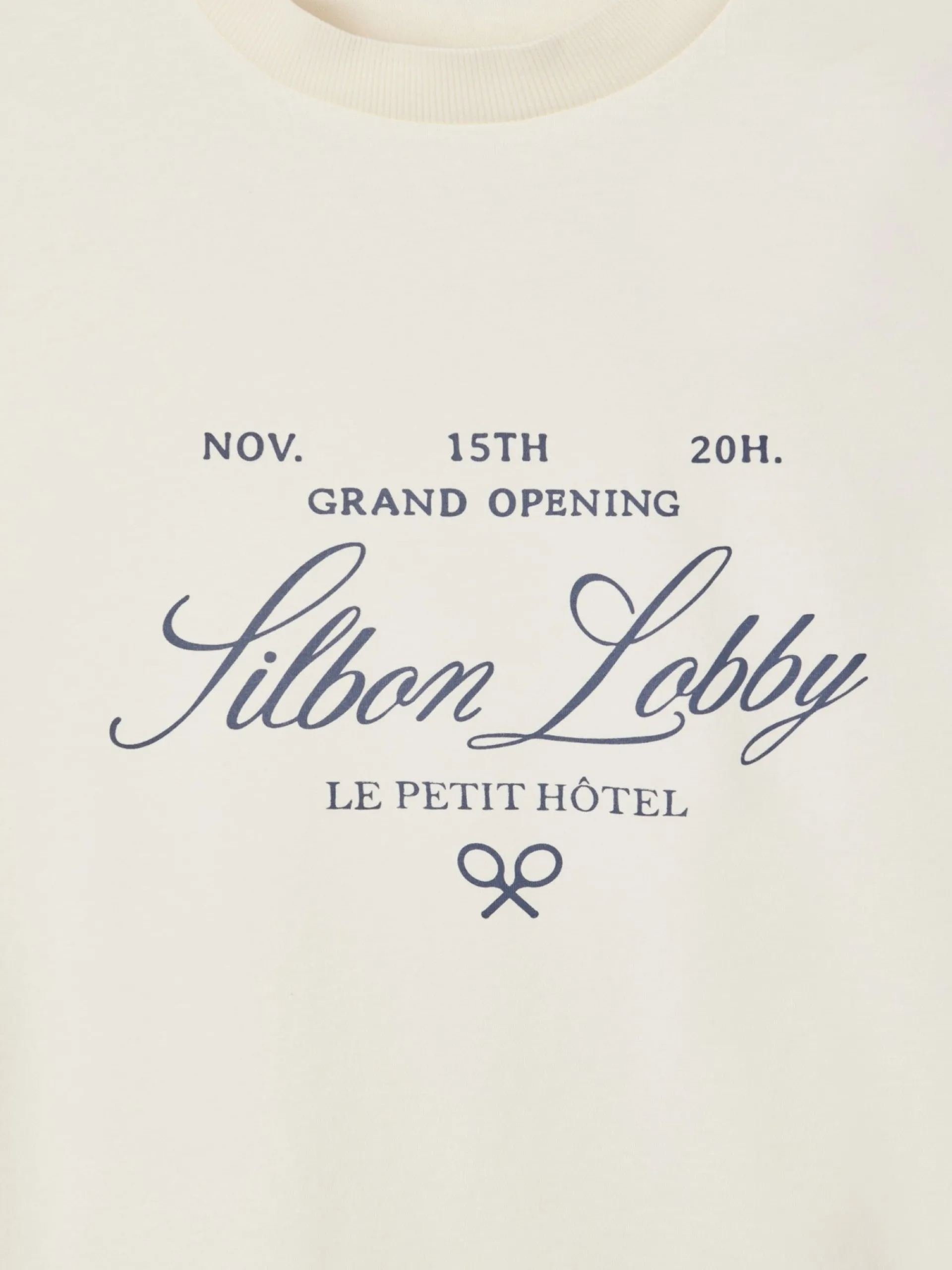 Silbon Smart Casual·Camisetas-Camiseta petit hotel Crema