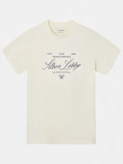 Silbon Smart Casual·Camisetas-Camiseta petit hotel Crema