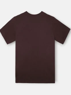 Silbon Smart Casual·Camisetas-Camiseta minilogo Marron