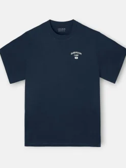 Silbon Smart Casual·Camisetas-Camiseta special fit military camp azul marino Azul&nbsp;marino