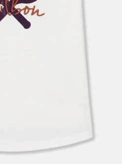 Silbon Camisetas, Polos Y Tops-Camiseta woman clasica Crudo