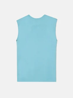 Silbon Camisetas, Polos Y Tops-Camiseta woman sun Azul