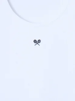 Silbon Camisetas, Polos Y Tops-Camiseta woman tank blanca Blanco