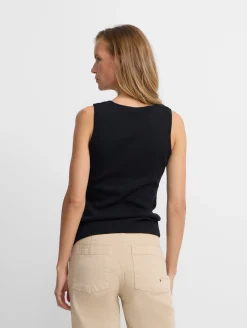 Silbon Camisetas, Polos Y Tops-Camiseta woman tank negra Negro