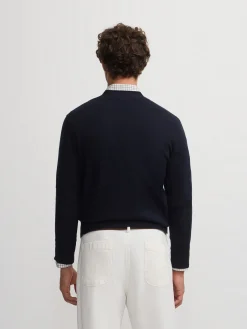 Silbon Smart Casual·Jerséis Y Cárdigan-Cardigan classic azul marino Azul&nbsp;marino