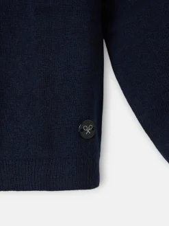 Silbon Exterior Y Punto-Cardigan girl punto volante marino Azul&nbsp;marino