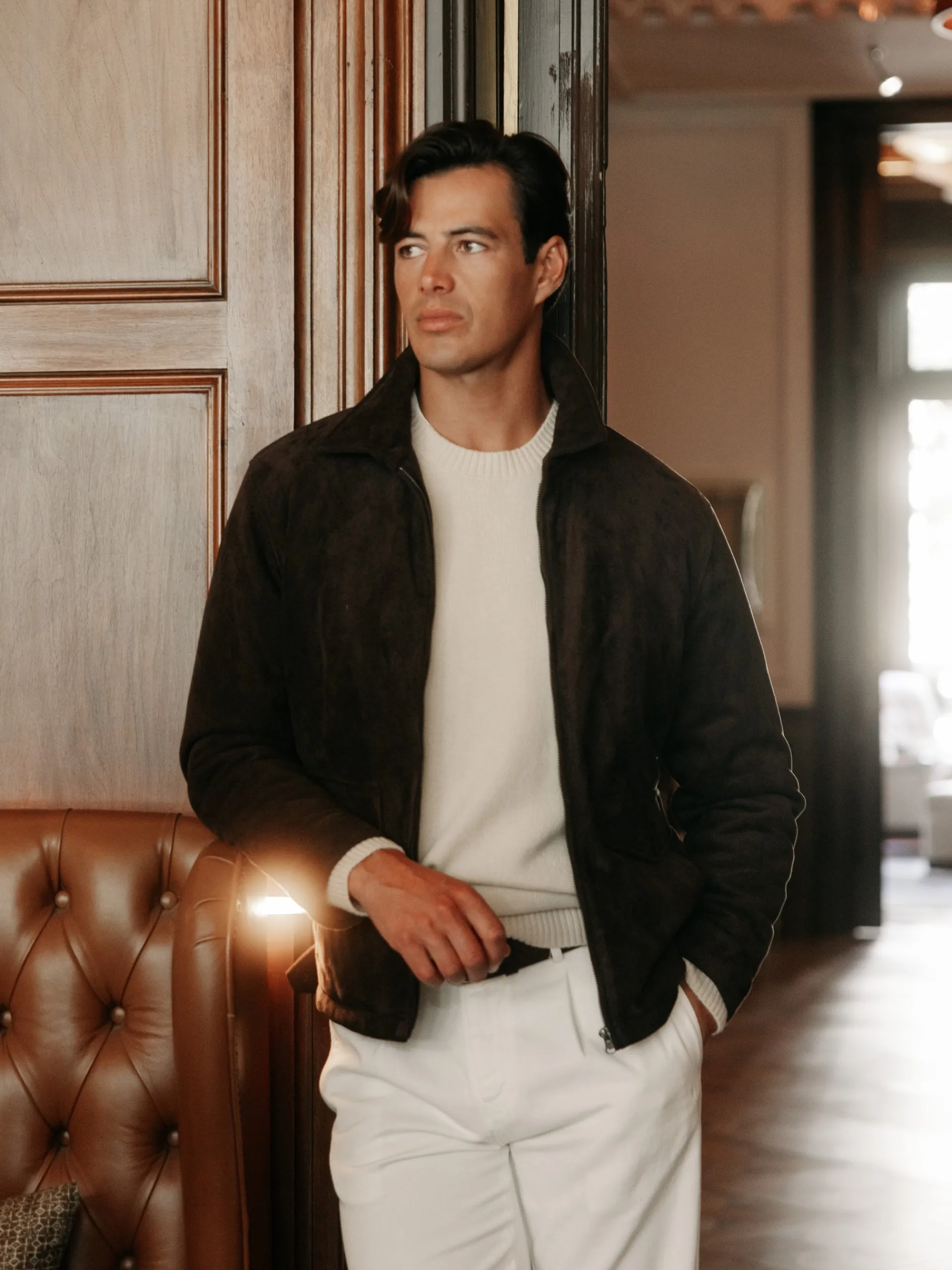 Silbon Smart Casual·Abrigos Y Cazadoras-Cazadora ante Marron