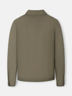 Silbon Smart Casual·Abrigos Y Cazadoras-Cazadora garment dye Khaki