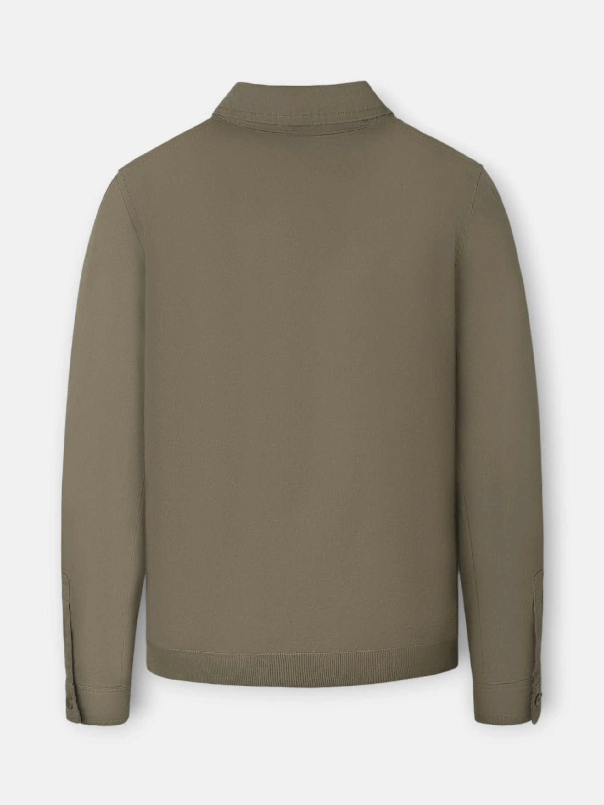 Silbon Smart Casual·Abrigos Y Cazadoras-Cazadora garment dye Khaki