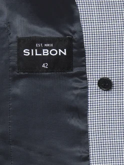 Silbon Formal Y Etiqueta·Chalecos-Chaleco chaque clasico pata de gallo Azul