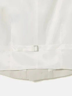 Silbon Formal Y Etiqueta·Chalecos-Chaleco chaque cuello redondo perla Gris