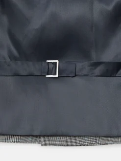 Silbon Formal Y Etiqueta·Chalecos-Chaleco chaque principe de gales Gris