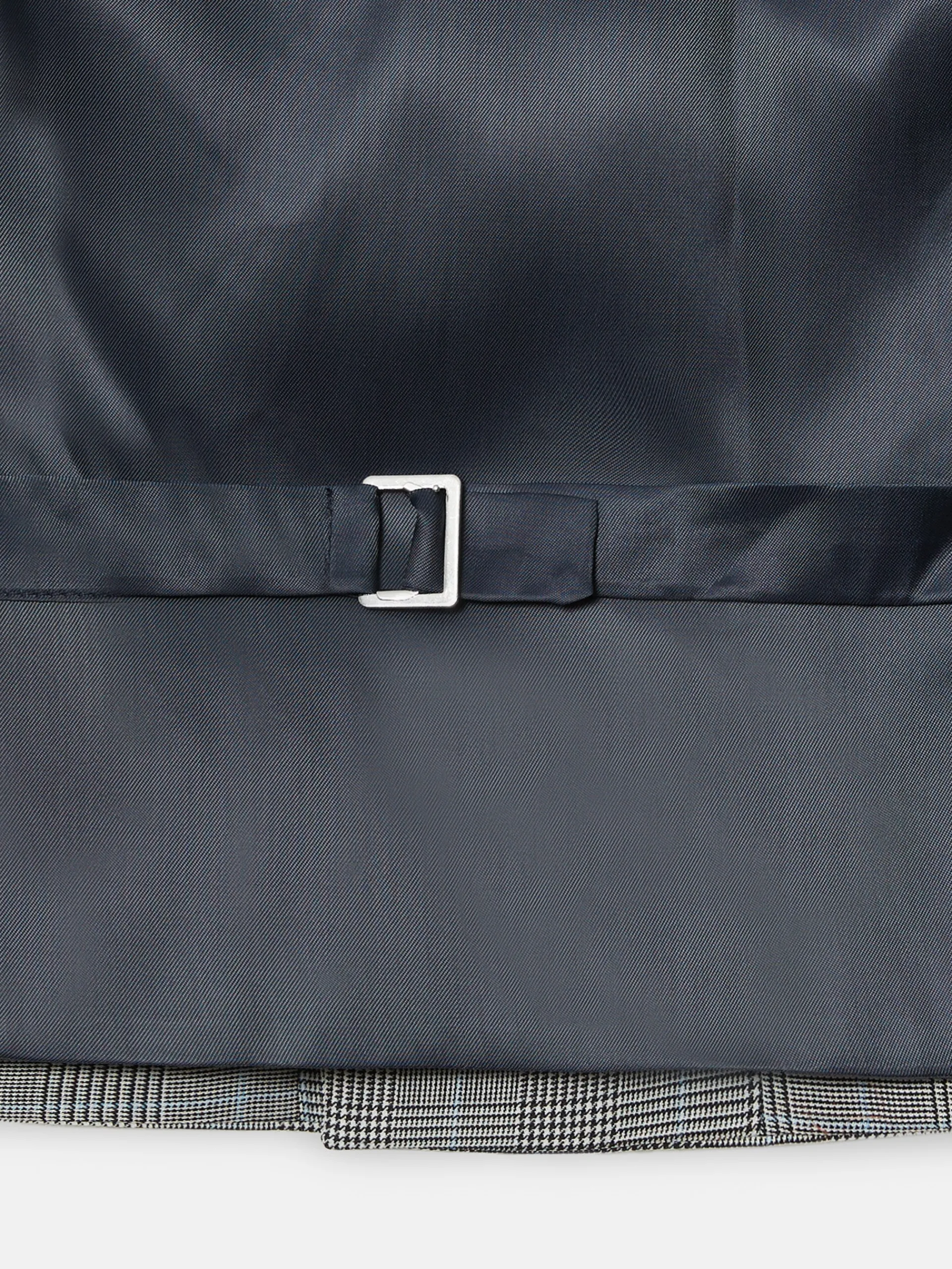 Silbon Formal Y Etiqueta·Chalecos-Chaleco chaque principe de gales Gris