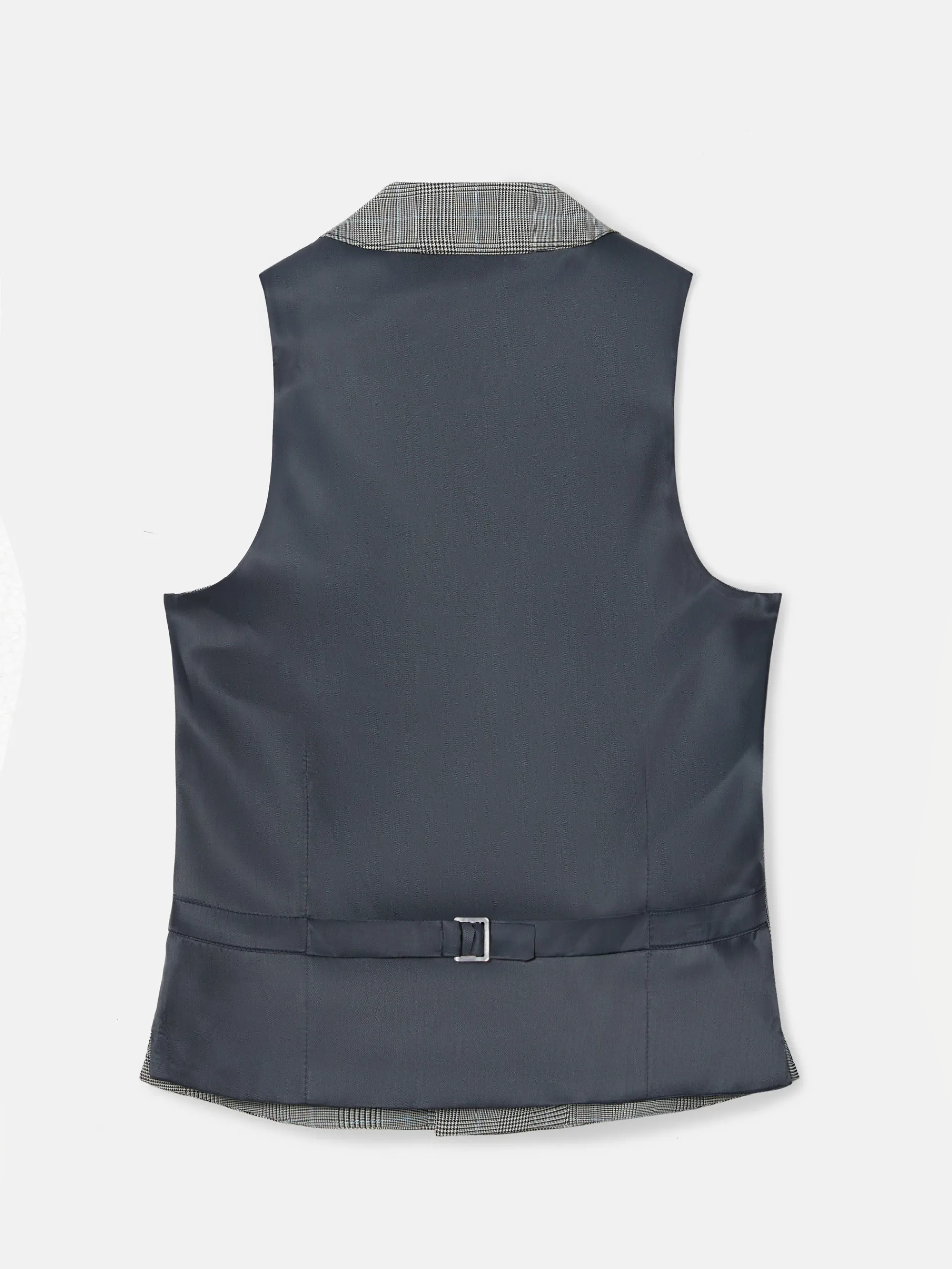 Silbon Formal Y Etiqueta·Chalecos-Chaleco chaque principe de gales Gris