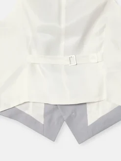 Silbon Formal Y Etiqueta·Chalecos-Chaleco chaque tailoring azul medio Azul&nbsp;medio