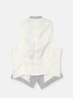 Silbon Formal Y Etiqueta·Chalecos-Chaleco chaque tailoring azul medio Azul&nbsp;medio