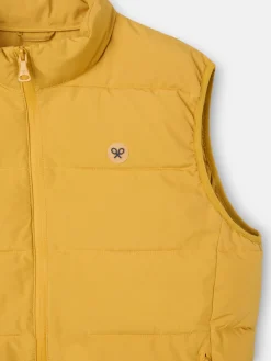 Silbon Smart Casual·Abrigos Y Cazadoras-Chaleco clasico tecnico Mostaza