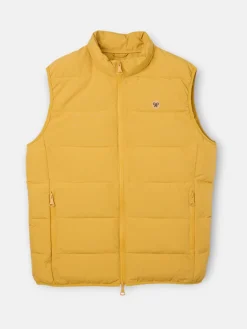 Silbon Smart Casual·Abrigos Y Cazadoras-Chaleco clasico tecnico Mostaza