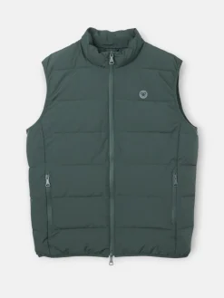 Silbon Smart Casual·Abrigos Y Cazadoras-Chaleco clasico tecnico Verde