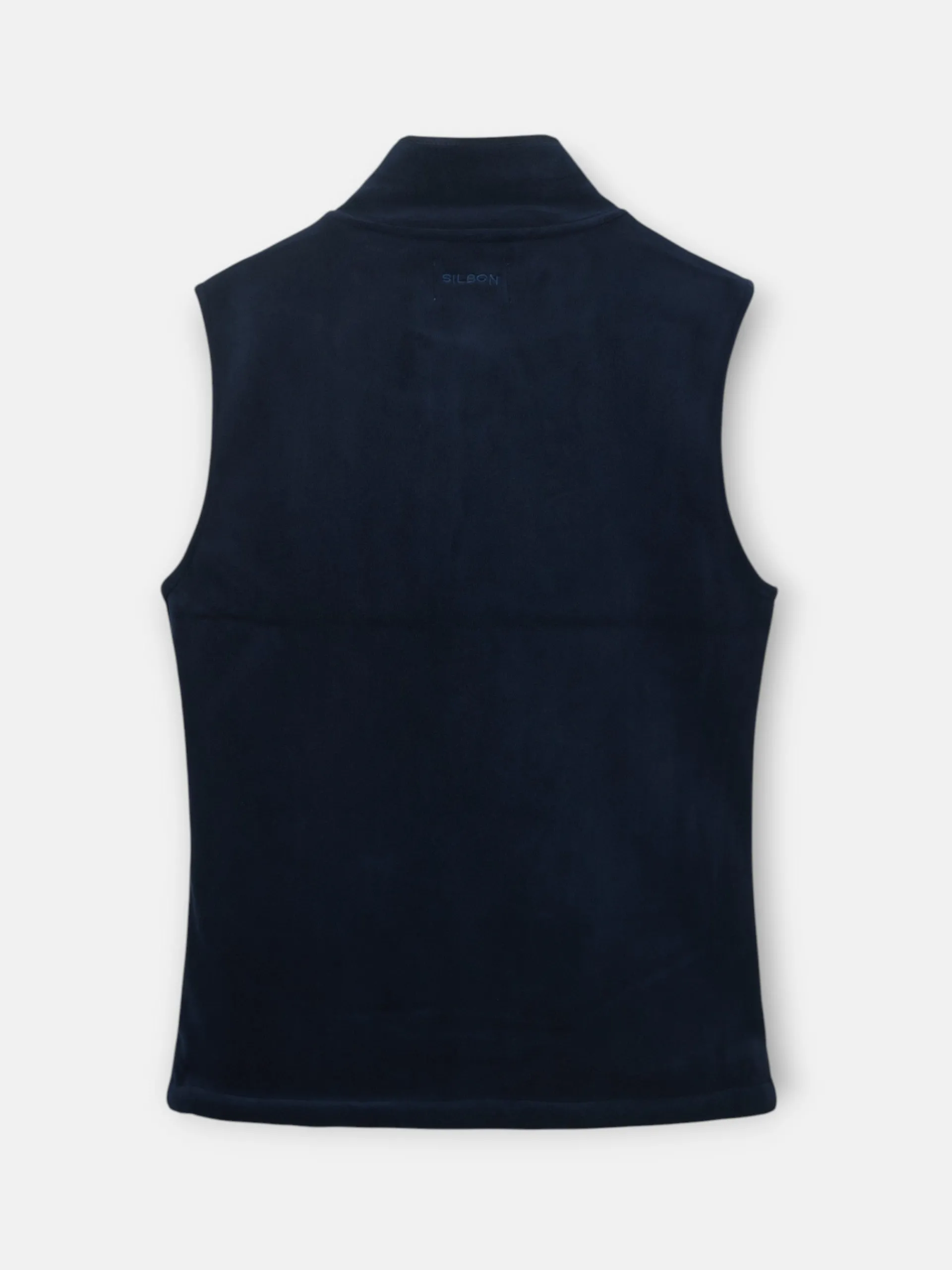 Silbon Smart Casual·Abrigos Y Cazadoras-Chaleco polar clasico azul marino Azul marino