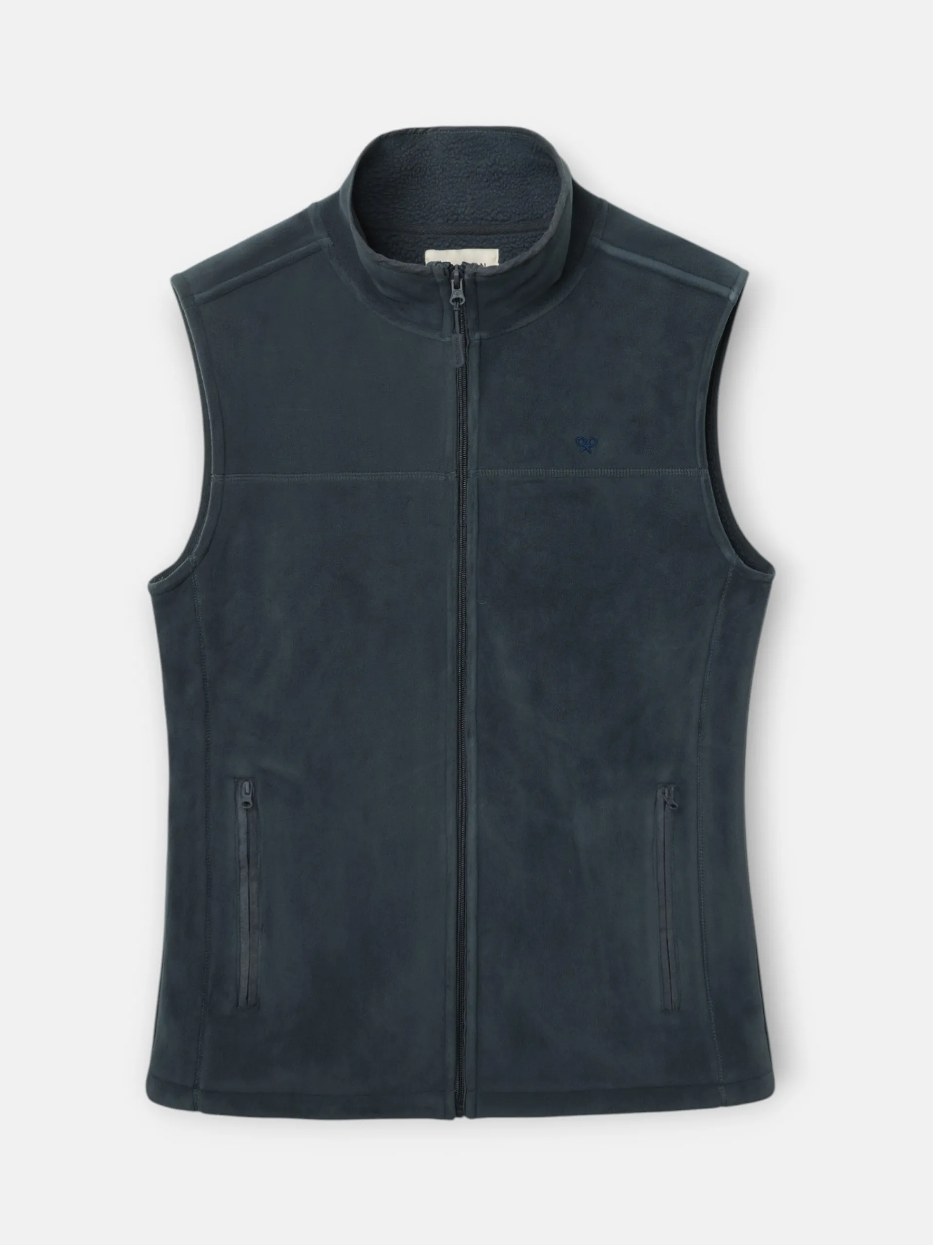 Silbon Smart Casual·Abrigos Y Cazadoras-Chaleco polar clasico Gris