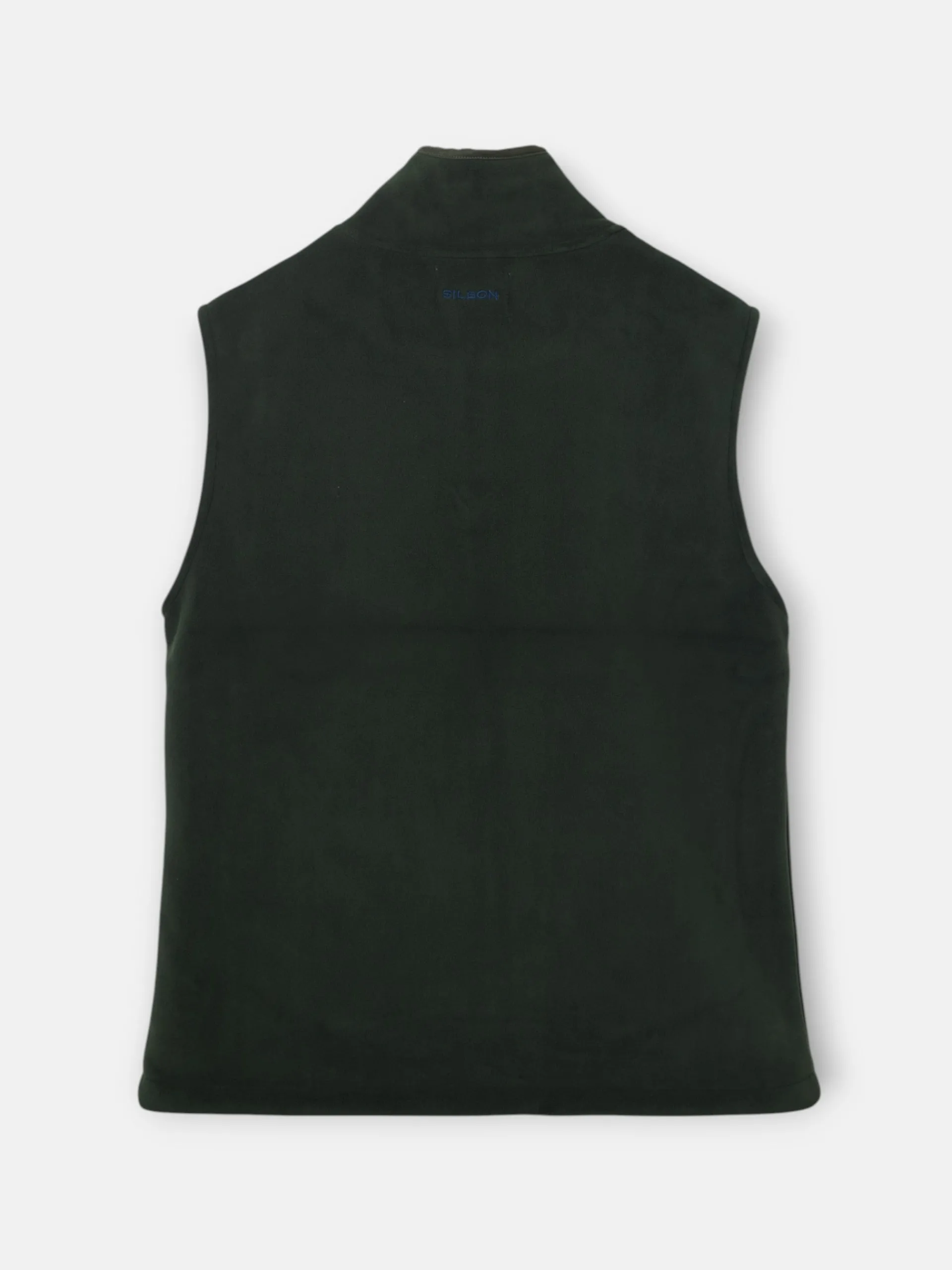 Silbon Smart Casual·Abrigos Y Cazadoras-Chaleco polar clasico Verde