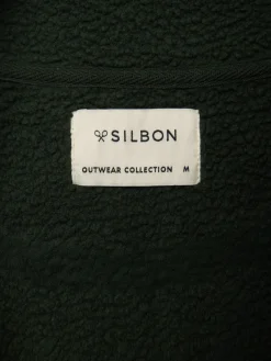 Silbon Smart Casual·Abrigos Y Cazadoras-Chaleco polar clasico Verde