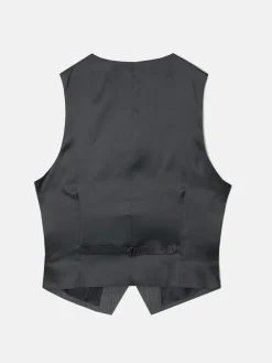 Silbon Formal Y Etiqueta·Trajes|Formal Y Etiqueta·Chalecos-Chaleco recto traje principe de gales Gris