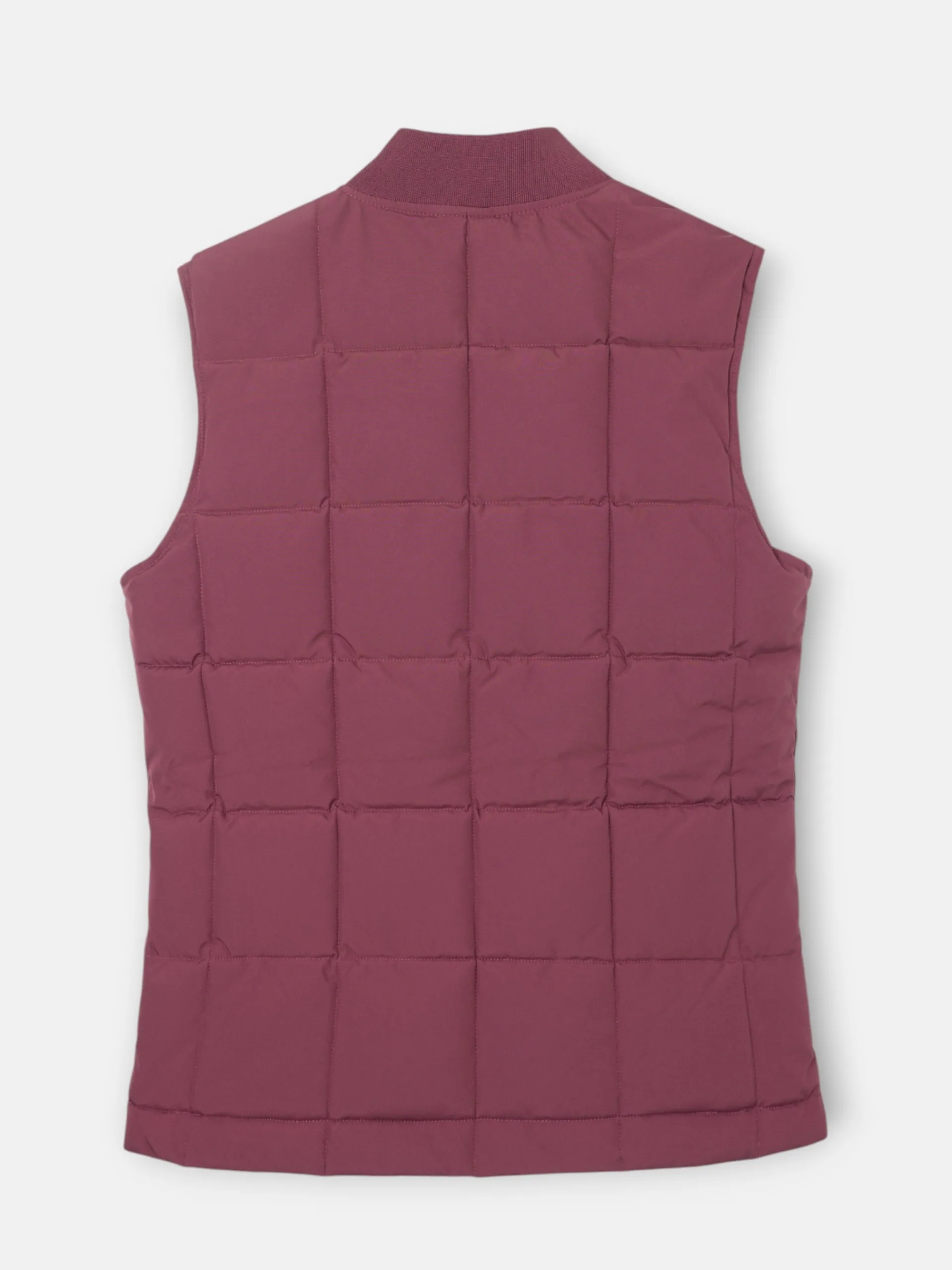 Silbon Smart Casual·Abrigos Y Cazadoras-Chaleco tecnico cuadros Burdeos