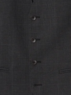 Silbon Formal Y Etiqueta·Chalecos-Chaleco traje principe de gales Gris