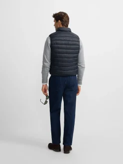 Silbon Smart Casual·Abrigos Y Cazadoras-Chaleco ultralight gris oscuro Gris&nbsp;oscuro