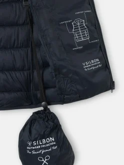 Silbon Smart Casual·Abrigos Y Cazadoras-Chaleco ultralight gris oscuro Gris&nbsp;oscuro