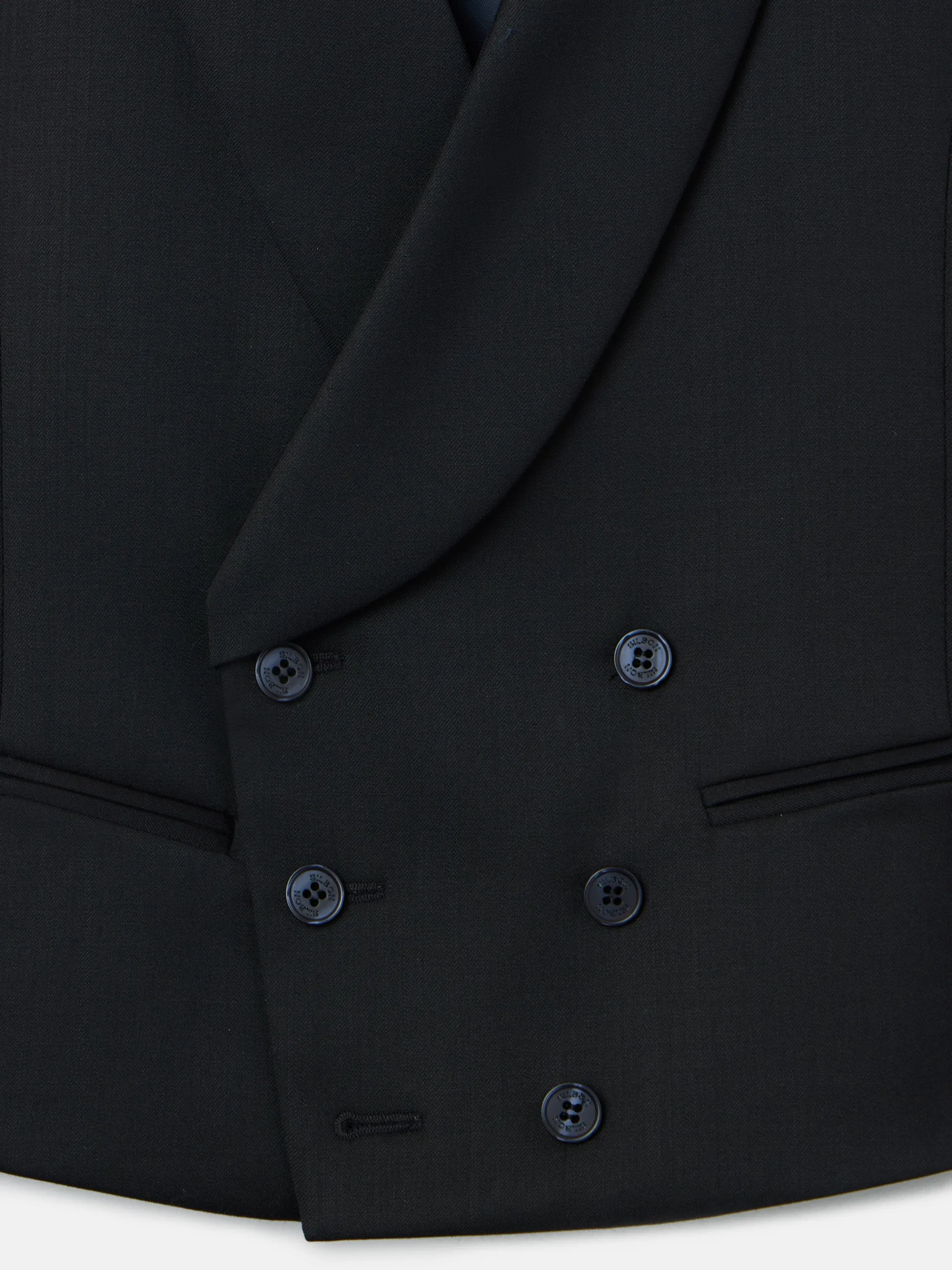 Silbon Formal Y Etiqueta·Chalecos-Chaleco vestir stretch cuello redondo Negro