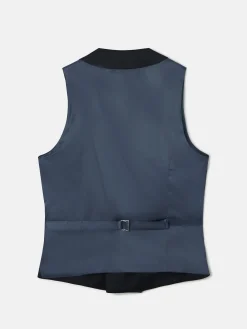 Silbon Formal Y Etiqueta·Chalecos-Chaleco vestir stretch cuello redondo Negro