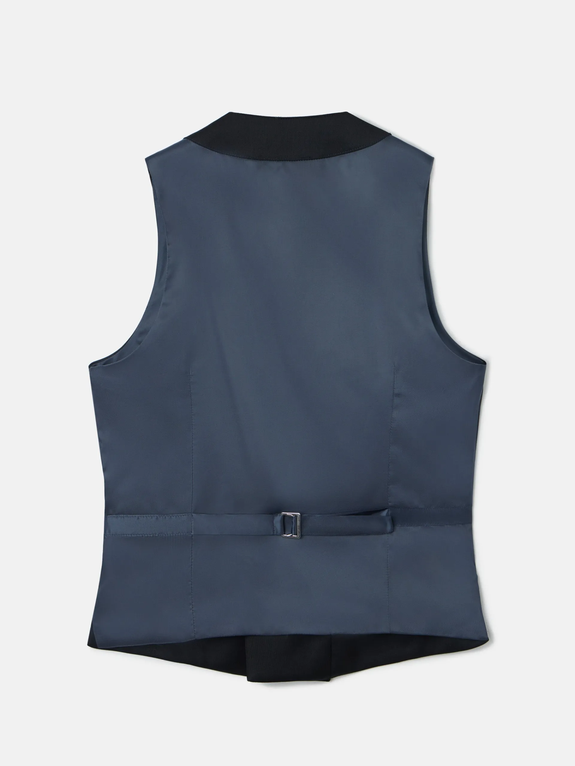 Silbon Formal Y Etiqueta·Chalecos-Chaleco vestir stretch cuello redondo Negro