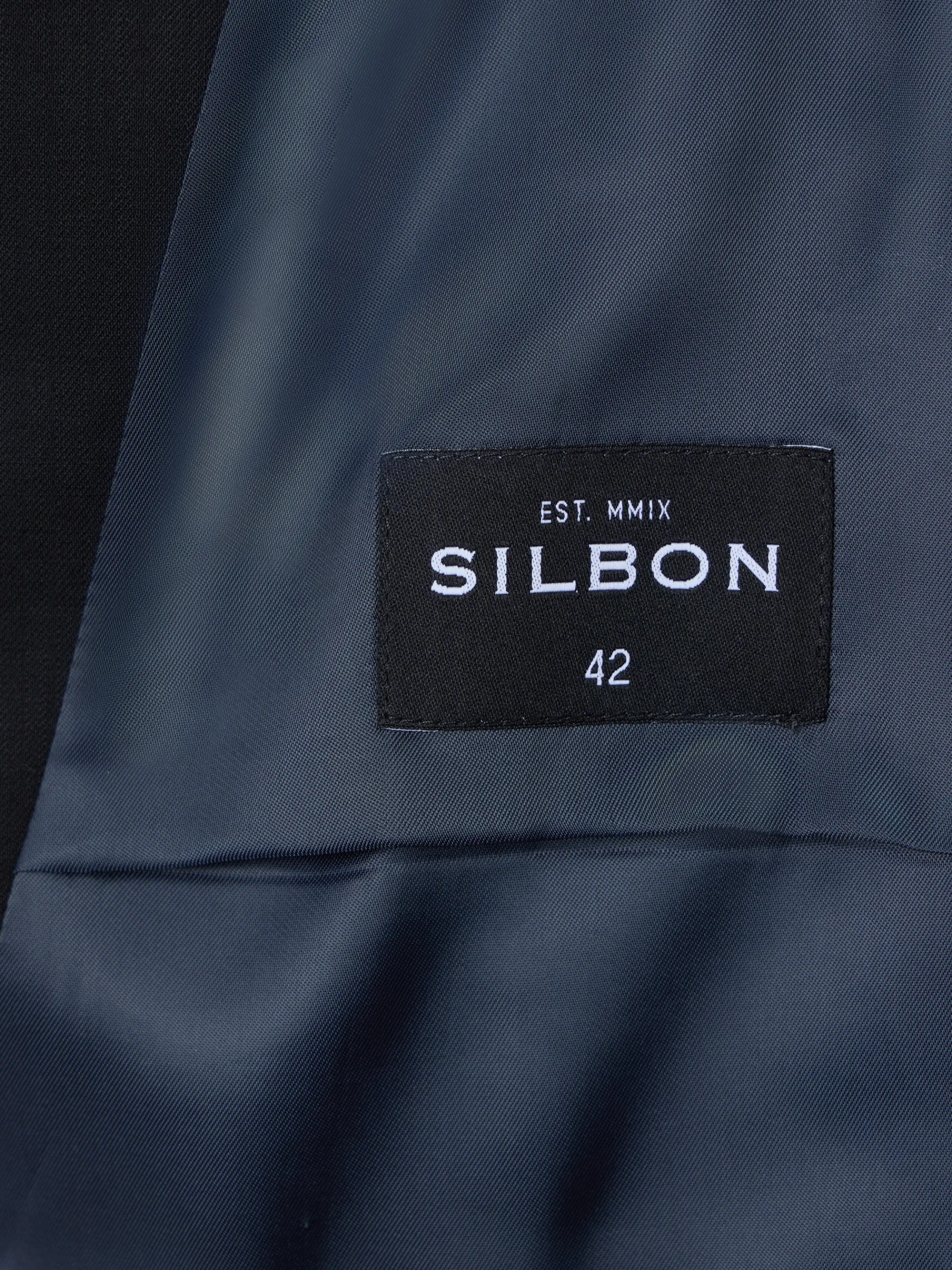 Silbon Formal Y Etiqueta·Chalecos-Chaleco vestir stretch cuello redondo Negro